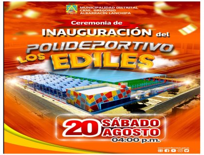 INAUGURACIÓN LOS EDILES