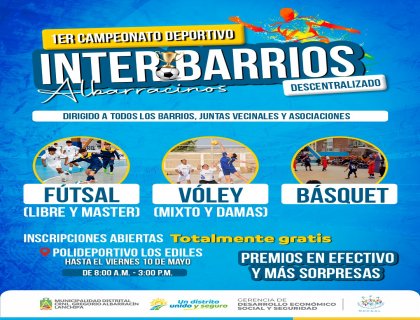 CAMPEONATO INTERBARRIOS 2024