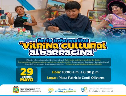 GRAN FERIA INFORMATIVA "VITRINA CULTURAL ALBARRACINA"